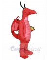 Taco Dragon mascot costume