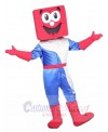 The Dice Pit Boss mascot costume