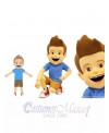 Boy mascot costume