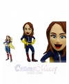 Female Firefighter mascot costume