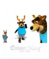 Reindeer mascot costume