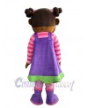 Girl mascot costume