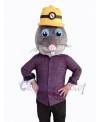Mole mascot costume
