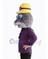 Mole mascot costume