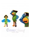 Pirate Parrot mascot costume