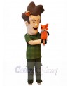 Naturalist mascot costume