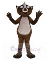 Brown Wombat Mascot Costume Animal