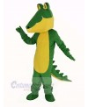 Crocodile with Yellow Belly Mascot Costume