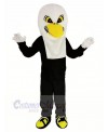 White Eagle with Black Coat Mascot Costume Adult