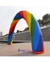 Brand New Discount 20ft*10ft D=6M/20ft inflatable Rainbow arch Advertising 