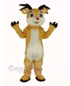 Cute Red Nose Rudolph Reindeer Mascot Costume Animal