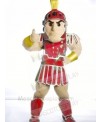 Red Spartan Trojan knight Mascot Costume