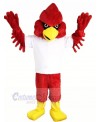 Red Strong Eagle Mascot Costumes Cartoon