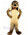 Cute Brown Dog with Long Ears Mascot Costumes Animal