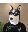 Latex Husky Dog Head Mask Full Head Animal Mask Cosplay Masquerade