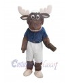 Moose mascot costume