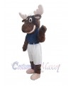 Moose mascot costume