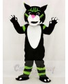 Black Wildcat Mascot Costume School	