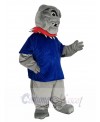 Bulldog mascot costume