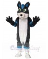 Gray and Blue Husky Dog Fursuit Mascot Costumes Animal