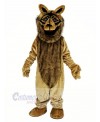 Brown German Shepherd Dog Mascot Costume