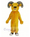 Light Brown Sport Ram Mascot Costume Animal