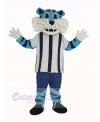Blue Tiger Mascot Costume Animal