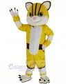 Yellow Tiger Mascot Costume