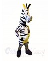 Happy Zebra Mascot Costumes 