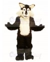 Black & White Wolf Mascot Costume Free Shipping 