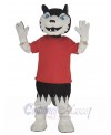 Wolf mascot costume