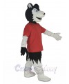 Wolf mascot costume
