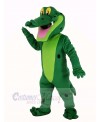 Smiling Alligator Mascot Costume Adult