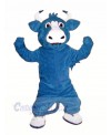 Happy Blue Bull Mascot Costumes Cheap