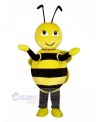 Cute Little Yellow Bee Mascot Costumes Cartoon