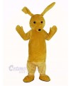 Yellow Rabbit Long Ears Mascot Costume