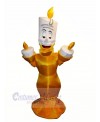 Funny Character Lumiere Mascot Costume Cartoon	