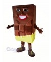 Chocolate Bar Mascot Costume Cartoon