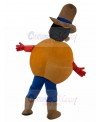 Bagel Boy mascot costume