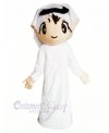 Cute Arab Boy Mascot Costume Cartoon