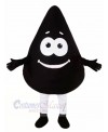 Cute Black Oil Mascot Costume Cartoon	