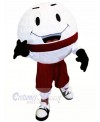 Funny Golf Ball Mascot Costume Cartoon	