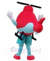 Helicopter mascot costume