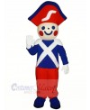 Cute Smiling Soldier Mascot Costume Cartoon