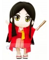 Japanese Girl with Big Eyes Mascot Costume Cartoon