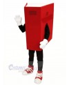 Red Book Mascot Costume Cartoon	