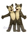 Wolf mascot costume
