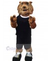 Wolf mascot costume