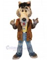 Wolf mascot costume