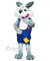 Wolf mascot costume